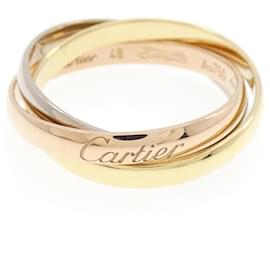 Trinity Ring von Cartier Pink Weiß Gelb