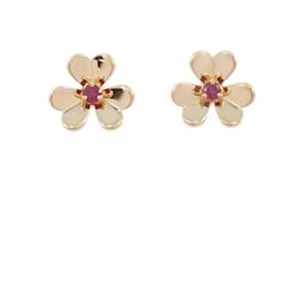 Van Cleef & Arpels Frivole Mini Earrings Golden