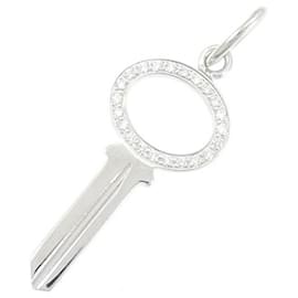 Tiffany & Co Pingente de diamante Tiffany em ouro branco Dourado