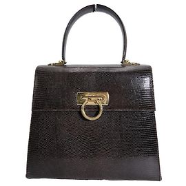 Salvatore Ferragamo Brown Handbag Brown
