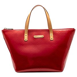 Louis Vuitton Monogram Vernis Bellevue PM Rot