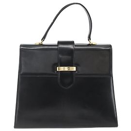 Valentino Garavani Vintage Handbag Leather Black