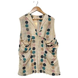 Blusa sin mangas Marni Beige