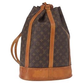 Louis Vuitton Randonnee Backpack Monogram Canvas GM Brown