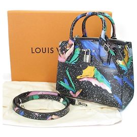 Borsa Louis Vuitton City Steamer Mini Splash 2 in 1 Nero Multicolore