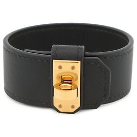 Pulseira Hermès Kelly Twist, PM Preto