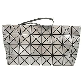 Borsa Clutch Argento Bao Issey Miyake Argento