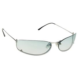 Occhiali da sole PRADA metallo Blu Auth 168780V Blu