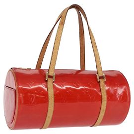 LOUIS VUITTON Sac à main Monogram Vernis Bedford Rouge M91328 LV Auth 165164 Rouge