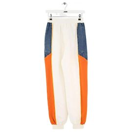 Chloé Calça Carot de linho branco Branco