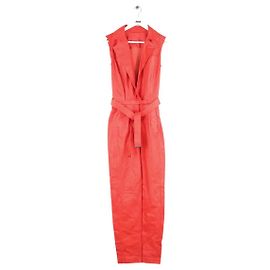 Maison Ullens Mono de cuero rojo Roja