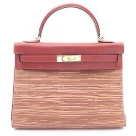 Borsa Hermès Kelly 32 Bordò