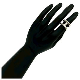 Hermès Anillo HERMES Osmos GM en Plata 925 Plata