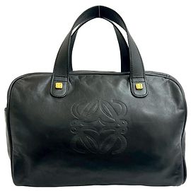 Bolsa LOEWE Amazona 28 com logo Anagrama Preto