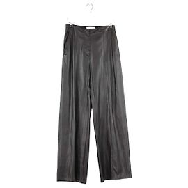Nanushka Schwarze weite Hose Schwarz
