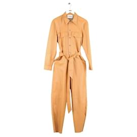 Nanushka Kamel-Jumpsuit Kamel