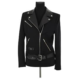 The Kooples Chaqueta de lana negra Negro