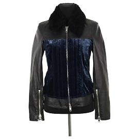 3.1 Phillip Lim Giacca di pelle nera Nero