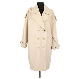 Bash Cappotto di lana beige Beige