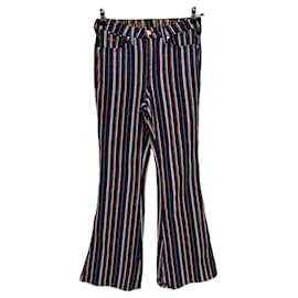 Autre Marque Jean marino a rayas Multicolor
