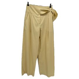 Iro Gelbe Hose mit Gürteldetail Gelb