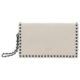 Valentino Garavani Pochette blanche à détails Blanc