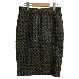Dolce & Gabbana Jupe en tweed Dolce&Gabbana Marron Noir Kaki