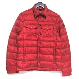 Autre Marque AT.P.CO Nylon Light Down Jacket Red