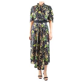 Prada Set di blusa e gonna in rosa marocchino nero - taglia UK 8 Nero