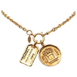 Collana Placcata Oro Chanel Cambon D'oro