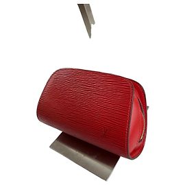 Bolso Louis Vuitton Epi Pochette Rojo Roja