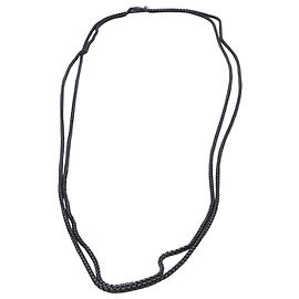 Collar de cadena Box de David Yurman en plata esterlina gris Gris
