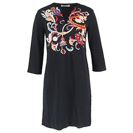 Vestido Mini Etro em Viscose Preta Preto