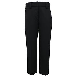 Schwarze Woll-Cropped-Hosen Trea Struct Two von Acne Studios Schwarz