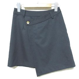 Gonna a Righe LANVIN in Blu Blu Blu navy