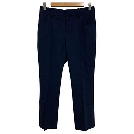 Chloé Chloe Wool Stretch Trousers Blue Navy blue