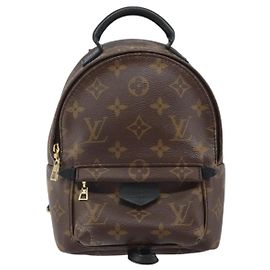 Louis Vuitton Palm Springs Backpack Monogram Canvas Mini Brown