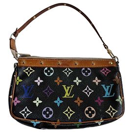 Pochette accessori monogram multicolore Louis Vuitton Multicolore