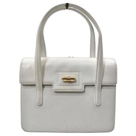 Gucci Leather Handbag White White
