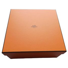 Scatola Hermès per borsa mini Kelly 2 completa numero 68 Arancione