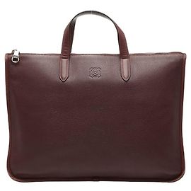 Loewe Anagram Handtasche / Aktentasche Bordeaux