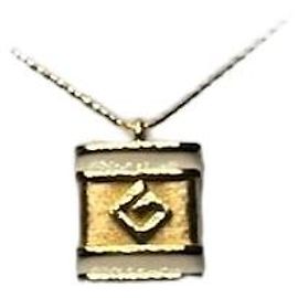 Colar G Dourado Vintage Givenchy Dourado