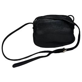Borsa a tracolla / spalla in pelle Givenchy 4G vintage nera Nero