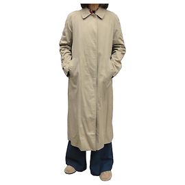 Burberry Raincoat Khaki Cotton Khaki