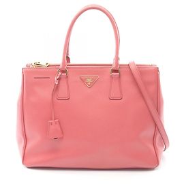 Prada Galleria Large Tote Bag in Pink Pink