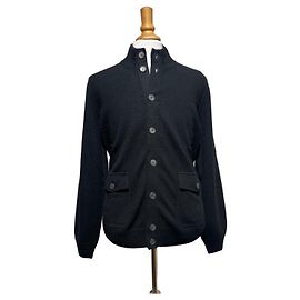 Autre Marque Gran Sasso Kaschmir-Cardigan Schwarz