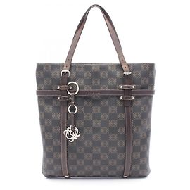 Bolsa Tote Anagram Repeat Loewe Marrom