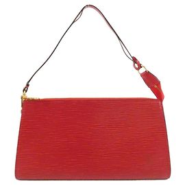 Pochette Accessoires Epi Louis Vuitton Rouge