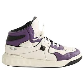 Valentino Baskets hautes blanches Blanc