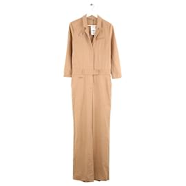 Maison Ullens Camel wool jumpsuit Camel